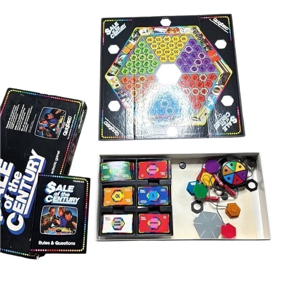 Vintage 80s Sale of the Century Board Game 1986 100% complete, tested working
